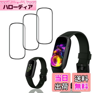 �y���������z�Ή� �K���X�t�B���� �ی�t�B���� ���E���h�G�b�W���H�Ȃ� �F�F�N���A�A�T�C�Y�F�Ή� Fitbit inspire3