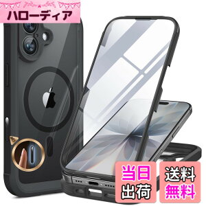 �y���������zMiracase iPhone SE/13/14/15/16/17 �P�[�X 9H�����K���X �t���J�o�[ �F�F�u���b�N�A�T�C�Y�FiPhone17