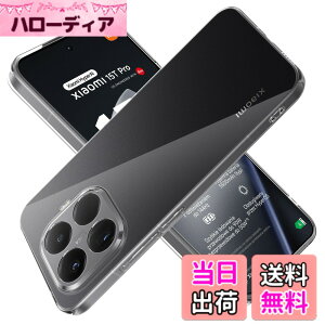 �y���������zMosasa �P�[�X TPU+PC �F�F�N���A�A�T�C�Y�FXiaomi 15T Pro