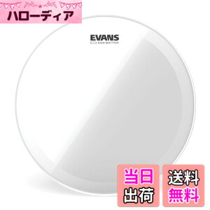 �y���������zEVANS �G���@���X �o�X�h�����w�b�h EQ4 Bass Batter Heads (10mil + 10mil ring) �y�������K�i�z �F�F�N���A�A�T�C�Y�F24