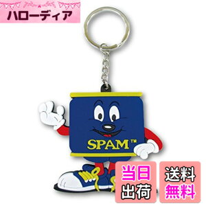 �y���������z���o�[�L�[�`�F�[�� �ySPAMMY�z �X�p�~�[ �L�����N�^�[ ���S 3D �L�[�z���_�[ ���s�A�� �A�����J���G�� �F�F�u���b�N�A�T�C�Y�F�c6.6x��8.0cm(���o�[����)