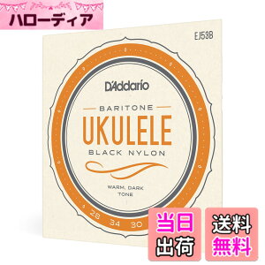 �y���������zD'Addario �_�_���I �E�N������ Pro-Art Rectified Black Nylon EJ53 �y�������K�i�z �T�C�Y�FBaritone