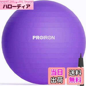 �y���������zPROIRON �o�����X�{�[�� �΂�񂷂ځ[�� 55cm 65cm 75cm (6�F) ���� �W���{�[�� �t�B�b�g�l�X�{�[�� �A���`�o�[�X�g �ω׏d300kg �n���h�|���v�t �F�F�p�[�v���A�T�C�Y�F58-65cm/M