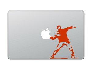 �y���������z�J�C���h�X�g�A MacBook Air/Pro 11 / 13�C���` �}�b�N�u�b�N �X�e�b�J�[ �V�[�� �o���N�V�[ �����g�t �K�C Banksy Molotov Guy M424X �F�F���b�h�A�T�C�Y�F11�C���`