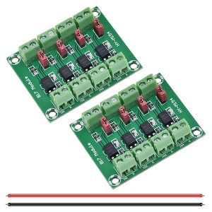 �y���������zNew DAOKAI PC817 �`�����l�� �I�v�g�J�v���≏���W���[�� 3.6-30V �d���R���o�[�^ �h���C�o ���d�≏�{�[�h ���䃊���[�p �F�F4�`�����l��