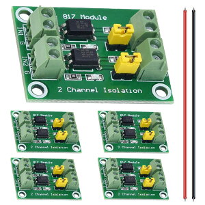 �y���������zNew DAOKAI PC817 �`�����l�� �I�v�g�J�v���≏���W���[�� 3.6-30V �d���R���o�[�^ �h���C�o ���d�≏�{�[�h ���䃊���[�p �F�F2�`�����l��