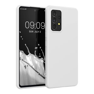 �y���������zkwmobile �X�}�z�P�[�X Samsung Galaxy A50�Ή� �P�[�X - �ϏՌ� ����~�� �\�t�g TPU �V���R�� - ���x���_�[ �F�F���F�}�b�g�A�T�C�Y�FGalaxy A53 5G