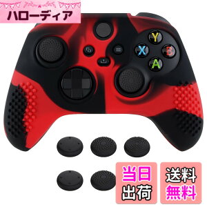 �y���������zeXtremeRate PlayVital 3D Studded��Xbox Series X/S�R���g���[���[�ɑΉ��p�A���`�X���b�v�V���R�[���J�o�[�X�L���A�����e�w�O���b�v�L���b�v6�t���AXbox Core���C�����X�R���g���[���Ή�