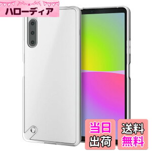 �y���������z�G���R�� Xperia 10 IV (SO-52C SOG07 A202SO) �P�[�X �J�o�[ �n�C�u���b�h �ϏՌ� �F�F�V���L�[�N���A