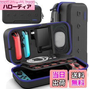 �y���������z�ySwitch/Switch�L�@el���f���Ή��zSwitch �P�[�X OIVO �X�C�b�`���[�P�[�X �h�� �h�o �h�� �ϏՌ� �S�ʕی� ��e�� �����^�ѕ֗� Switch�{��/Joy-Con/�d���A�_�v�^/20���Q�[���J�[�h/�P�[�u