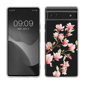 �y���������zkwmobile Google Pixel 6a�Ή� �P�[�X - TPU �N���A �V���R�� �X�}�z�P�[�X �����h�~- ���킢�� �f�U�C�� TPU�P�[�X �F�F���s���N / ���F / ����