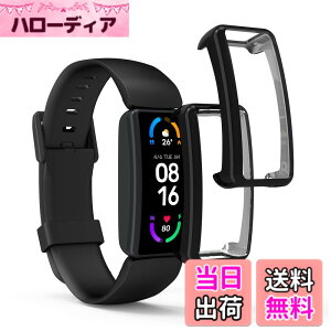 �y���������zkwmobile 2x �P�[�X Fitbit Inspire 3 / Inspire 2 / Ace 3�Ή� �J�o�[ - �t���J�o�[ �V���R�� �ϏՌ� �S�̕ی� ���� �F�F���F / �O���[