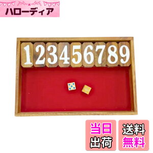 �y���������zKINOKINO �W���b�N�|�b�g �_�C�X �{�[�h�Q�[�� �T�C�R�� �Q�[�� Jackpot Dice Game �F�F���b�h�A�T�C�Y�F23cmx��15cmx4cm