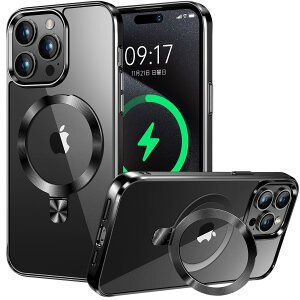 �y���������z�yCD MagSafe�����O�E�X�^���h��́ziPhone 15 Pro Max �p�N���A�P�[�X[MagSafe�Ή��E�B���X�^���h] [�{�̂̐F�E���b�L�o���p�[]�X�g���b�v�z�[���t�� �p�x������ �ČRMIL�K�i�擾�E�Ϗ�