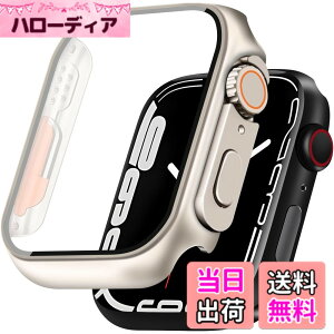 �y���������zILYAML for Apple Watch �P�[�X 40mm 41mm 44mm 45mm �Ή� �ƌ݊��������� �F�F�`�^���S�[���h�A�T�C�Y�F45mm