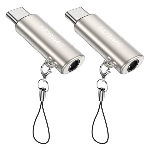 �y���������zMOSWAG USB C����3.5 mm�I�[�f�B�I�C���z���A�_�v�^�ATypec C����3.5 mmAux�A�_�v�^���������A�_�v�^�̓T���X��GalaxyS 23 S 22 S 21 S 20 S 10 Plus�ƌ݊���������AUltra S 21+�APixel 7/6�APad Pro 6 �F