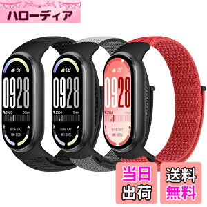�y���������z[Acortjl] �i�C�������v�o���h Xiaomi Smart Band 10/9/8 �ƌ݊������� ���� �����Y �\�t�g ���߉\ �ʋC�� �X�|�[�c �\�����[�v ���v�X�g���b�v �����p���X�g�o���h Xiaomi Mi Band 10/9/8 �p 