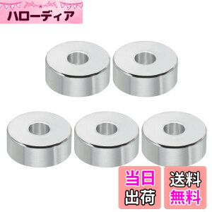 �y���������zPATIKIL �A���~�X�y�[�T�[ 5�Z�b�g �A���~�j�E���� �܂��̓W�{���g�p�̊ی^�X�y�[�T�[�X�N�����[�X�^���h�I�t �T�C�Y�F6.5mm ID x 20mm OD x 8mm L