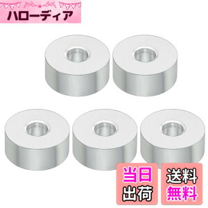 �y���������zPATIKIL �A���~�X�y�[�T�[ 5�Z�b�g �A���~�j�E���� �܂��̓W�{���g�p�̊ی^�X�y�[�T�[�X�N�����[�X�^���h�I�t �T�C�Y�F6.5mm ID x 20mm OD x 9mm L