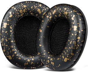 �y���������zSOULWIT �C���[�p�b�h �C���[�N�b�V���� SONY MDR-CD900ST / MDR-7506 / MDR-V6 / MDR-V7 �w�b�h�z�� �����p �p�b�h �J�o�[ �v���e�C�����U�[ �����x�t�H�[�� �F�F�u���b�N�S�[���h