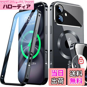 �y���������zRosycover�y�V�����̈�̌^�����Y�E���J�j�J�����b�N�ziPhone �p�� �P�[�X Magsafe�Ή� [360°�S�ʕی�E���ʋ����K���X] �F�F�u���b�N�A�T�C�Y�FiPhone 16 Plus �p