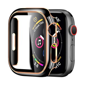 �y���������zBELIYO �Ή� Apple Watch �P�[�X Series 11/10/9/8/7/SE3/SE2/SE/6/5/4/3/2/1 Ultra 3/2/1 �A�b�v���E�H�b�` �J�o�[ �K���X�t�B���� ��̌^ Apple Watch �J�o�[ PC�f�� �y�� ���{���Ɏq�� ��d �F�F�u���b