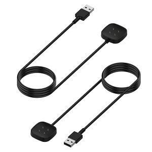 �y���������zPopolier �y1M�z�[�d�P�[�u�� �Ή� �t�B�b�g�r�b�g Fitbit Sense, Sense 2 / Versa 3, Versa 4 �[�d�� - USB ���C�[�d �`���[�W���O�P�[�u�� - �X�}�[�g�E�H�b�`�A�N�Z�T��