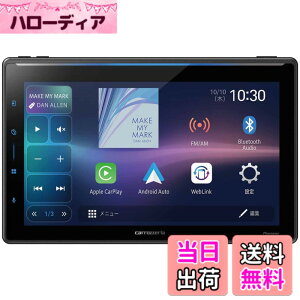 �y���������zPioneer �p�C�I�j�A �f�B�X�v���C�I�[�f�B�I AppleCarPlay AndroidAuto�Ή� Wi-Fi���[�^�[ �Z�b�g �F�F�u���b�N�A�T�C�Y�F10.1�C���`