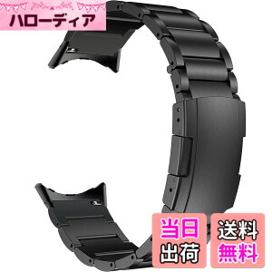 �y���������z[MaKTech] �`�^�����X�g�o���h Google Watch�p ���^���u���X���b�g�X�g���b�v �g�[�^�X�o�b�N���t���A�_�v�^�[�t�� Google Pixel Watch 3 [2024] �F�F�u���b�N�A�T�C�Y�FWatch3 45mm