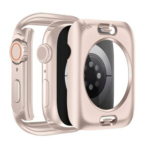 �y���������zYUGYUG �Ή� Apple Watch �P�[�X Series 11/10/9/8/7/SE3/SE/SE2/6/5/4/3/2/1 Ultra 3/2/1 �Ή� Apple Watch �J�o�[ ���{���Ɏq�� ��d�\�� �A�b�v���E�H�b�` �P�[�X PC�f�� ��̌^ �A�b�v���E�H�b�` �J�o