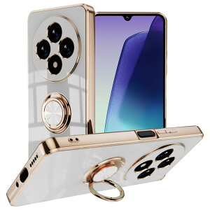 �y���������zLuFiYa �P�[�X �����O�t�� �J�o�[ TPU�f�� �X�^���h�@ �X�}�z�P�[�X �y�� �ϏՌ� ���� �C�菝�h�~ �����h�~ �ԍڃz���_�[ 360°��] �P�[�X �F�F�z���C�g�A�T�C�Y�FXiaomi Redmi 14C