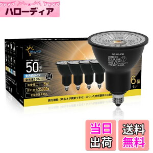 �y���������zORALUCE LED �n���Q���d�� E11 6�� �F�F�����F�A�T�C�Y�F�u���b�N 6��