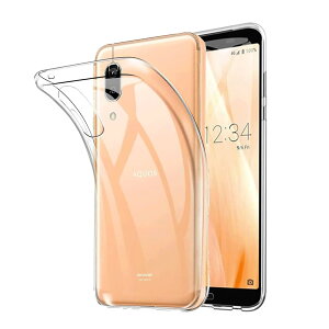 �y���������z�Ή� AQUOS sense3/sense3 lite/sense3 basic/Android One S7 �p�� �P�[�X �N���A �J�o�[ �X�}�z�P�[�X 907sh/SH-RM12/SH-M12/SHV45/SHV48/SH-02M �p �\�t�g �N���A �S�ʃJ�o�[ �����h�~�t���J�o�[ �J����