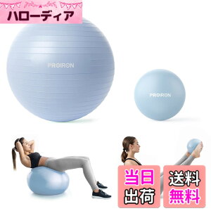 �y���������zPROIRON �o�����X�{�[�� �΂�񂷂ځ[�� 55cm 65cm 75cm (6�F) ���� �W���{�[�� �t�B�b�g�l�X�{�[�� �A���`�o�[�X�g �ω׏d300kg �n���h�|���v�t �F�F�A�C�X�N���[���E�u���[2�_�Z�b�g