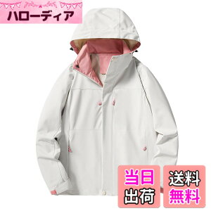 �y���������z[inotenka] �E�C���h�u���[�J�[ ���f�B�[�X �}�E���e���p�[�J�[ ���� ���� �h�� �t�H �o�R�� �A�E�^�[ �ʋC �t�[�h�t�� �y�� ������ �j�����p M-2XL �F�F�z�E�C�g�A�T�C�Y�F3XL