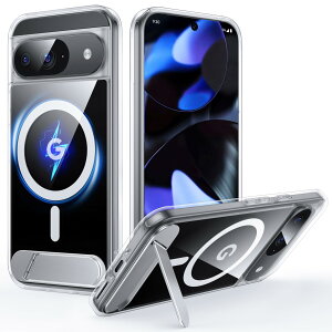 �y���������zFNDMIL Google pixel 6 �p �P�[�X �F�F�N���A[Magsafe�Ή�]�X�^���h�t���A�T�C�Y�FGoogle Pixel 9/9Pro