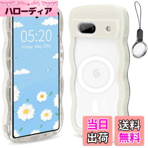 �y���������zHILEGENER Google Pixel �P�[�X MagSafe�Ή� �N���A �\�t�gTPU�J�o�[ ���킢�� �g��t���[�� ���˂��� �O�[�O�� �s�N�Z��6.1�C���`�p����~�� �X�}�z�P�[�X�E�F�[�u �f�U�C�� ��Ƀt�B�b