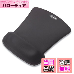 �y���������zBelkin WaveRest Gel Mouse Pad [���s�A���i] �F�F�u���b�N�A�T�C�Y�F10.80 x 8.10 x 2.25 Inches