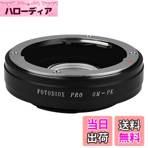 �y���������zFotodiox Pro�����Y�}�E���g�A�_�v�^�[�A�Z���N�e�B�u35mm Olympus Zuiko�����Y����y���^�b�N�XK�}�E���g�J�����A�_�v�^�[(�݊����̂��郌���Y���X�g��������������)�AOM-PK Pro�B �F�F