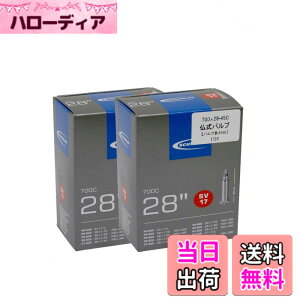�y���������zSCHWALBE(�V�������x) 700x28/45C�p�`���[�u �����o���u 17SV 2�{�Z�b�g �F�F�u���b�N�A�T�C�Y�F700x28/45C