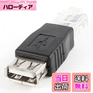 �y���������zuxcell USB2.0 �^�C�v A ���X �| �C�[�T�l�b�gRJ45�A�_�v�^ �R�l�N�^ �ϊ� �F�F�N���A,�u���b�N