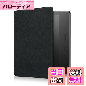 �y���������zKepuch Custer �P�[�X �Ή� Kindle Oasis 2019 10th/2017 9th, PU���U�[ �y�� �J�o�[ �Ή� Kindle Oasis 2019 10th/2017 9th �F�F�u���b�N�A�T�C�Y�FKindle Oasis 2019/2017