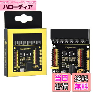 �y���������zKEYESTUDIO �Z���T�[ �V�[���h �g���{�[�h for BBC Micro:bit Microbit �p �}�C�N���r�b�g �u���C�N�A�E�g �d�q�H��