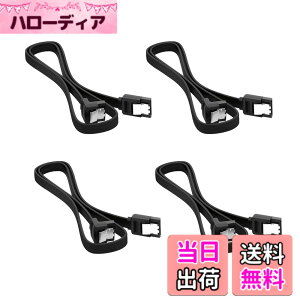 �y���������zSATA 3�P�[�u�� �V���A���P�[�u�� 4�{�Z�b�g (��L�^) �V���A��ATA3�P�[�u�� ���������h�~ �n�[�h�f�B�X�N/���w�h���C�u �œK ���b�`�t 50cm ���� 6Gbps�Ή� HDD SSD S-ATA III �f�[�^ �R�[�h