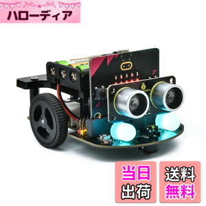 �y���������zKEYESTUDIO Micro:bit V2���{�b�g�X�^�[�^�[�L�b�g (�}�C�N���r�b�g�Ȃ�) Makecode��Python�p �F�F2