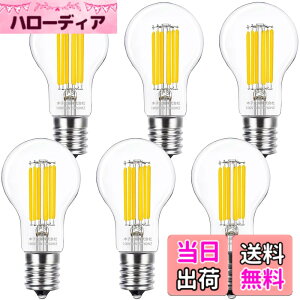 �y���������zAcidea A40 LED�d�� 60W�` �t�B�������g �������a17mm �������Ή� led�G�W�\���d�� �ȃG�l 6W �d���F 2700K ���P�x 813lm �����Ή� �f�M�ގ{�H���Ή� �L�z���^�C�v PSE�F�؍ς� 6��