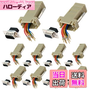 �y���������zANMBEST 10��DB 9�I�X�E���XEthernet�A�_�v�^�A9�s���V���A���E�|�[�g�I�X�E���X-RJ 45 Ethernet LAN�g�����W�����[�ϊ���i5�̃I�X�{5�̃��X�j