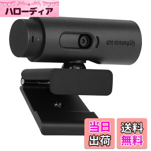 �y���������zStreamplify �X�g���[���v���t�@�C web�J���� CAM �t��HD 1080P 60FPS ����p90°�X���C�h���v���C�o�V�[�V���b�^�[ �O�r �X�^���h �t�� �{��360°��] �X�C�[�x�� �I�[�g�t�H�[�J�X �X�e��