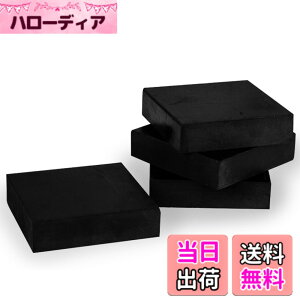 �y���������zRoczential �S���Z�b�g ����~�߁E���������� �h���E�h�U�S���� �e�[�u���E�֎q�E�x�b�h�p �����U���h�~ (50x50x15mm) 4�� �F�F�u���b�N�A�T�C�Y�F0