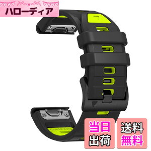�y���������z[SQHYWJ] 22mm 26mm ��F�V���R���E�H�b�`�o���h �ւ��x���g �͂ɓK�� GARMIN(�K�[�~��) Fenix 8 / Fenix 7X / Fenix 6X / Fenix 5X /Fenix 7/6/5 �p ���� �x���g �N�C�b�N�����[�X�u�����t�� �F�F�u
